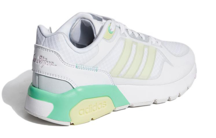 Shop (W) adidas Neo Run9tis Kasut Sukan 'Putih Kuning Hijau' HP2148