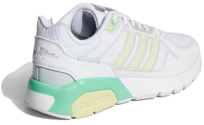 (W) adidas Neo Run9tis Kasut Sukan 'Putih Kuning Hijau' HP2148 Shop (W) adidas Neo Run9tis Kasut Sukan 'Putih Kuning Hijau' HP2148