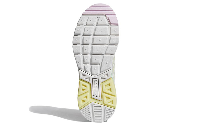 Details for (W) adidas Neo Run9tis Kasut Sukan 'Putih Kuning Hijau' HP2148