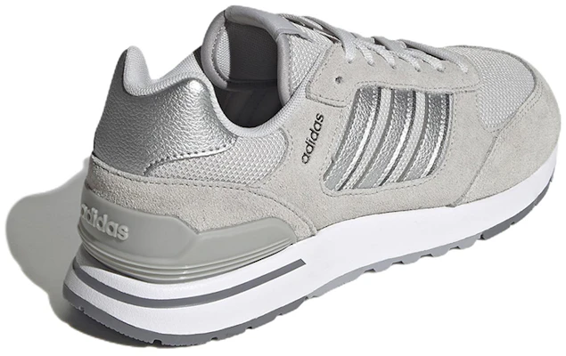 adidas neo RUN 80S 舒適 耐磨 低筒 跑步鞋 女款 灰色 Shop adidas neo RUN 80S 舒適 耐磨 低筒 跑步鞋 女款 灰色