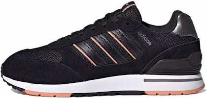 (Women) adidas Neo Run 80s womens 'Black Pink' GV7299 (Women) adidas Neo Run 80s womens 'Black Pink' GV7299