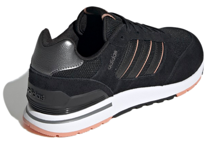 Shop (W) adidas Neo Run 80s mujer 'Negro Rosa' GV7299