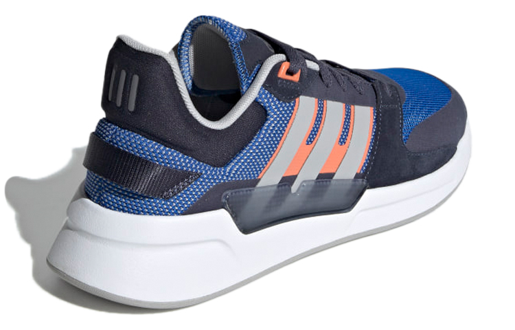 Shop adidas neo Run 90s 舒適耐磨防滑跑步鞋 女款 灰藍