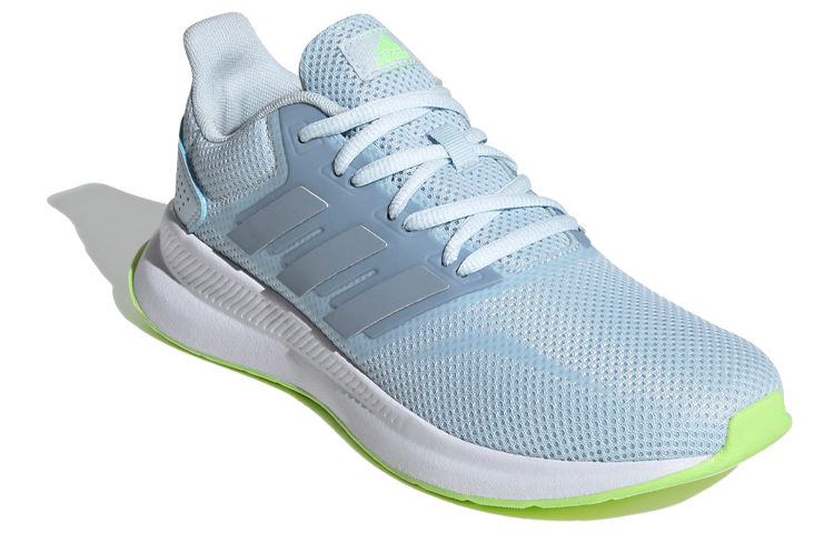 (W) adidas neo Runfalcon Blue/Green 圖 3