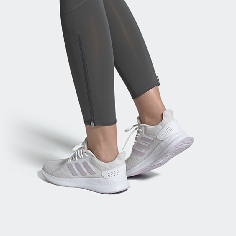 (W) adidas neo Runfalcon Shoes 'Purple White' 圖 7