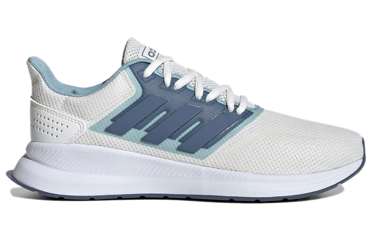 (W) adidas neo Runfalcon White/Blue 圖 2