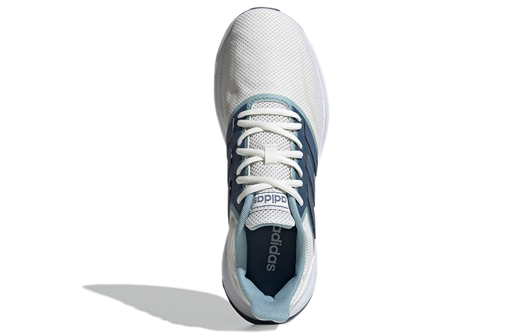 (W) adidas neo Runfalcon White/Blue 圖 5