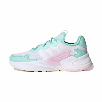 (W) adidas Neo Sepatu Roamer 'White Green Pink'