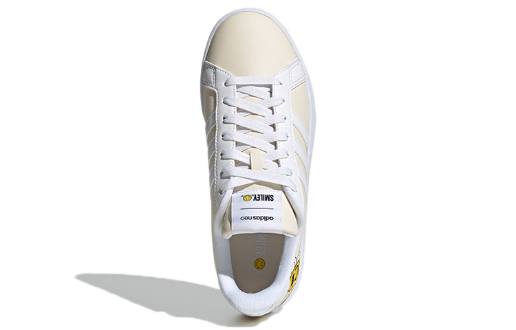 Purchase SMILEY x adidas neo GRAND COURT 低筒 板鞋 女式 米黃