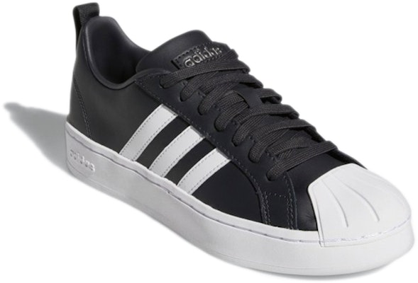 (W) adidas neo Streetcheck Cloudfoam Court Low 'Negro Blanco' GW5494 Lookbook (W) adidas neo Streetcheck Cloudfoam Court Low 'Negro Blanco' GW5494