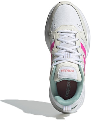 adidas neo Strutter 防滑耐磨 低筒 運動休閒鞋 女款 白粉綠 Purchase adidas neo Strutter 防滑耐磨 低筒 運動休閒鞋 女款 白粉綠