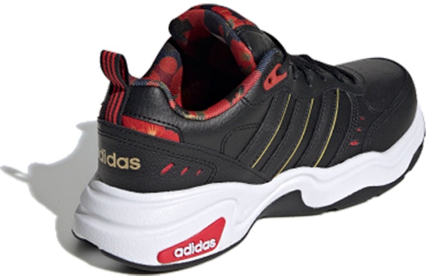 adidas neo Strutter CNY 低筒 生活休閒鞋 女款 黑紅色 Lookbook adidas neo Strutter CNY 低筒 生活休閒鞋 女款 黑紅色