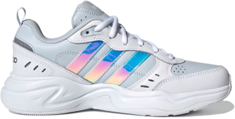 adidas neo Strutter 防滑耐磨 低筒 運動休閒鞋 女款 白藍 Order adidas neo Strutter 防滑耐磨 低筒 運動休閒鞋 女款 白藍