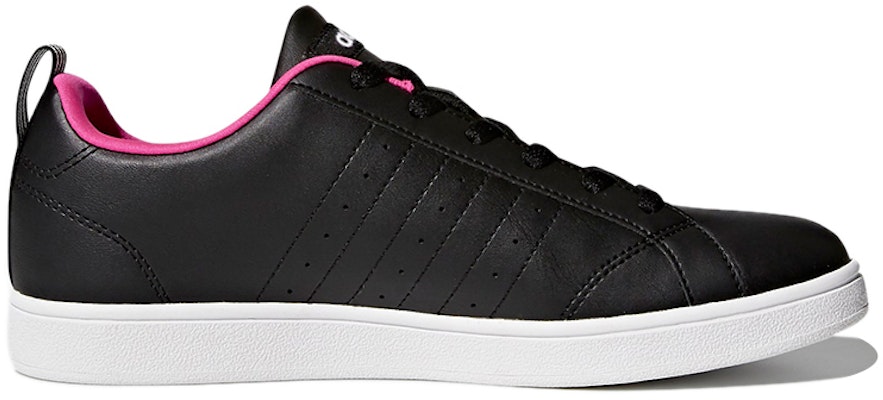adidas neo Vs Advantage 耐磨透氣 低筒 板鞋 女式 黑色 Order adidas neo Vs Advantage 耐磨透氣 低筒 板鞋 女式 黑色