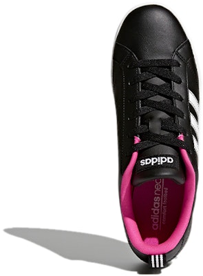 adidas neo Vs Advantage 耐磨透氣 低筒 板鞋 女式 黑色 Purchase adidas neo Vs Advantage 耐磨透氣 低筒 板鞋 女式 黑色