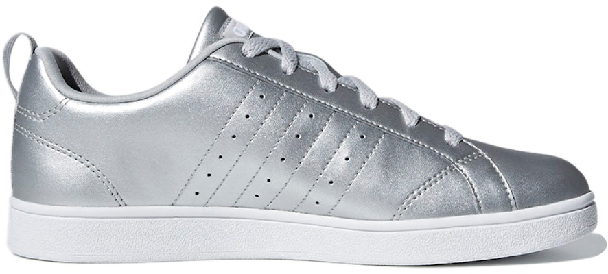 (Women) adidas neo Vs Advantage 'Silver White' F34438 Order (Women) adidas neo Vs Advantage 'Silver White' F34438