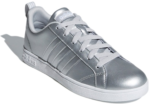 (Women) adidas neo Vs Advantage 'Silver White' F34438 Lookbook (Women) adidas neo Vs Advantage 'Silver White' F34438