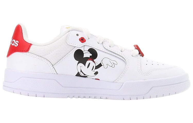 Order adidas neo Entrap 迪士尼 防滑耐磨 低筒 板鞋 女款 白紅