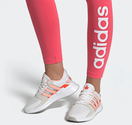 adidas neo RUN 90S 防滑耐磨 低筒 休閒運動鞋 女款 白橙 Sizing adidas neo RUN 90S 防滑耐磨 低筒 休閒運動鞋 女款 白橙