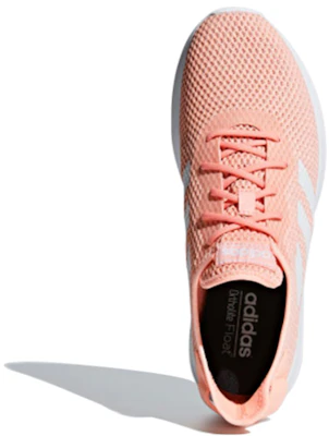 adidas neo Yatra 簡約休閒 防滑耐磨輕便 低筒 跑步鞋 女款 粉白 Shop adidas neo Yatra 簡約休閒 防滑耐磨輕便 低筒 跑步鞋 女款 粉白