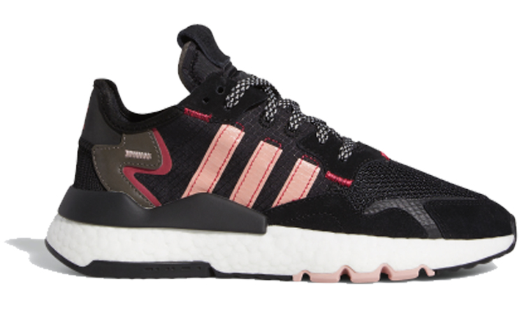 (W) adidas Nite Jogger 'Black Energy Pink' 圖 2