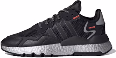 (Women) adidas Nite Jogger 'Black Silver Metallic' FV4137 (Women) adidas Nite Jogger 'Black Silver Metallic' FV4137