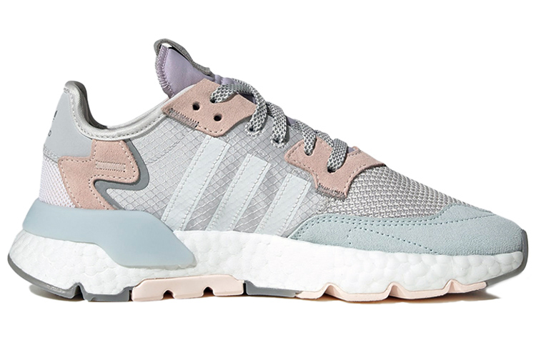 Order adidas originals Nite Jogger 減震防滑 低筒 運動休閒鞋 女款 灰白粉