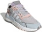 Lookbook adidas originals Nite Jogger 減震防滑 低筒 運動休閒鞋 女款 灰白粉