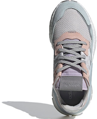 adidas originals Nite Jogger 減震防滑 低筒 運動休閒鞋 女款 灰白粉 Purchase adidas originals Nite Jogger 減震防滑 低筒 運動休閒鞋 女款 灰白粉