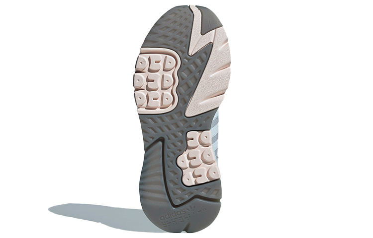 Details for adidas originals Nite Jogger 減震防滑 低筒 運動休閒鞋 女款 灰白粉