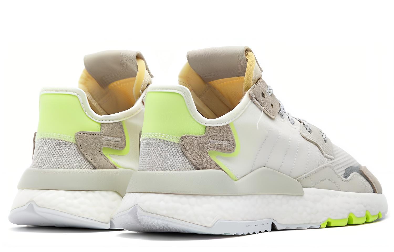 (W) adidas Nite Jogger 'Off White Yellow' 圖 4