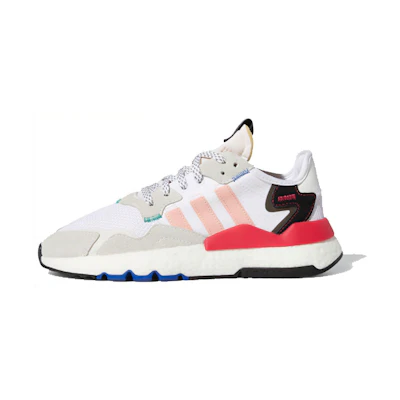 (W) adidas Nite Jogger 'White Energy Pink'
