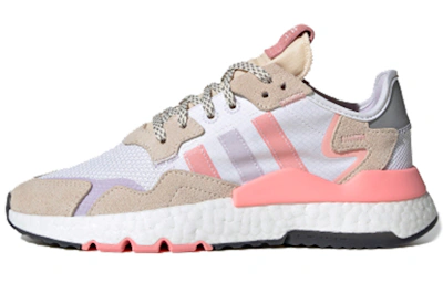 (Women) adidas Nite Jogger 'White Glory Pink' FX7459