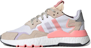 (Women) adidas Nite Jogger 'White Glory Pink' FX7459 (Women) adidas Nite Jogger 'White Glory Pink' FX7459