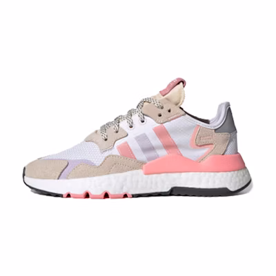(W) adidas Nite Jogger 'White Glory Pink'