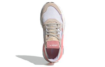 (Women) adidas Nite Jogger 'White Glory Pink' FX7459