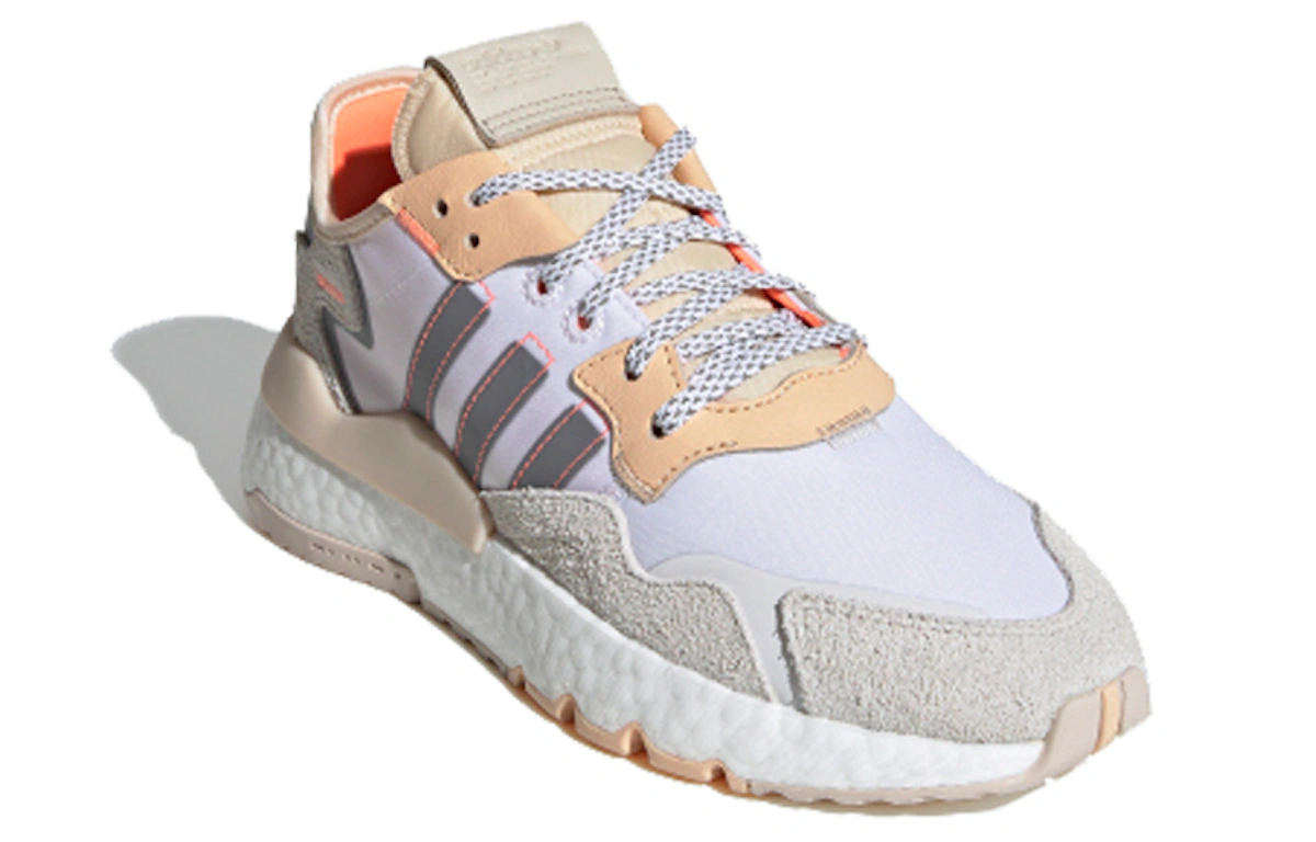 (Women) adidas Nite Jogger 'White Glow Orange' EF5426