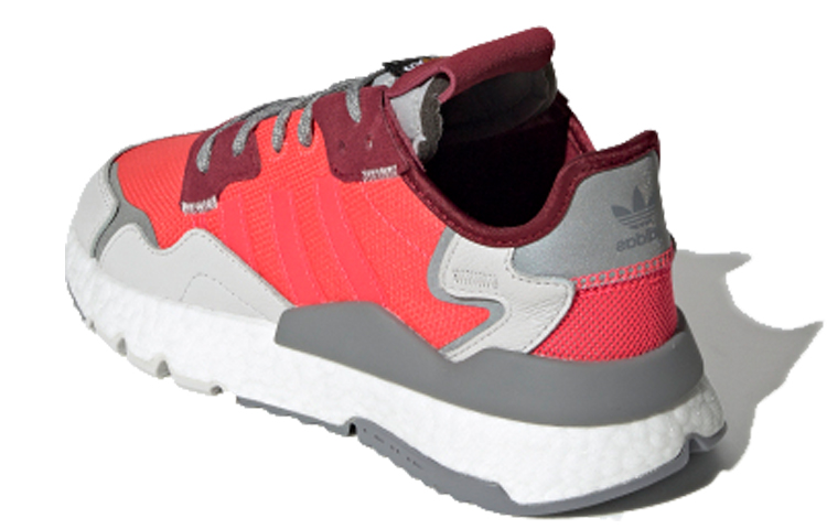 (W) adidas Nite Jogger Shock Red 圖 4