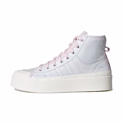 (W) adidas Nizza Bonega Mid 'Crystal White Almost Pink'
