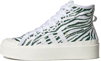 (Women) adidas Nizza Bonega Mid 'Green Animal Print' IG7372 (Women) adidas Nizza Bonega Mid 'Green Animal Print' IG7372