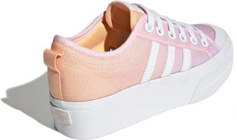 Shop (女款)adidas Nizza 增高鞋款「酪梨橘粉」 IG5050