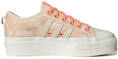 Order (女性)adidas Nizza 增高鞋 ‘酸洗 - 幸福橘’ HQ1968
