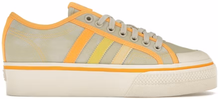 (Women) adidas Nizza Platform 'Almost Yellow Orange Tint' GX4607 (Women) adidas Nizza Platform 'Almost Yellow Orange Tint' GX4607