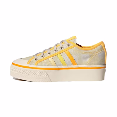 (W) adidas Nizza Platform 'Almost Yellow Orange Tint'