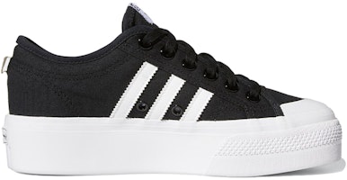 (W) adidas Nizza Platform 'Hitam' FV5321 Order (W) adidas Nizza Platform 'Hitam' FV5321