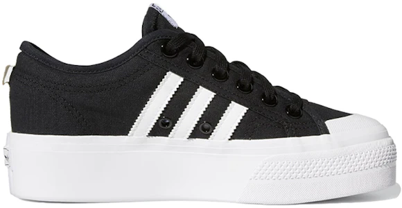 Lookbook (女子)adidas Nizza 增高鞋 '黑色' FV5321