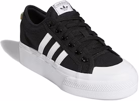(W) adidas Nizza Platform 'Hitam' FV5321 Lookbook (W) adidas Nizza Platform 'Hitam' FV5321