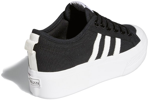 (W) adidas Nizza Platform 'Hitam' FV5321 Shop (W) adidas Nizza Platform 'Hitam' FV5321