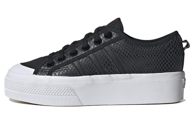 (Women) adidas Nizza Platform 'Black Python' HQ1963