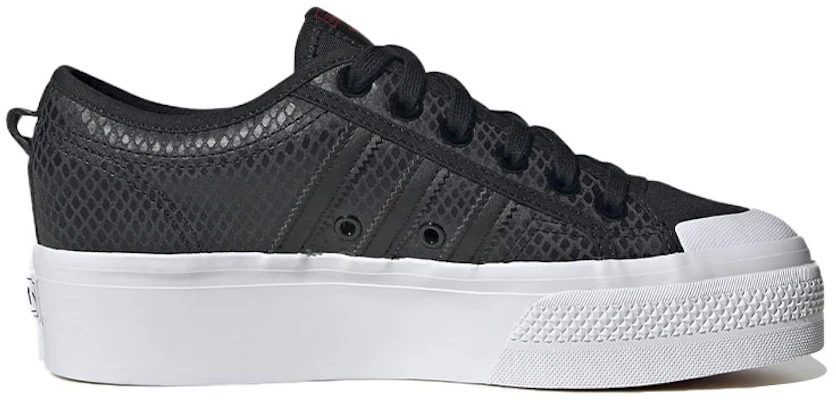 (W) adidas Nizza Plateau ''Schwarze Python'' HQ1963 Order (W) adidas Nizza Plateau ''Schwarze Python'' HQ1963